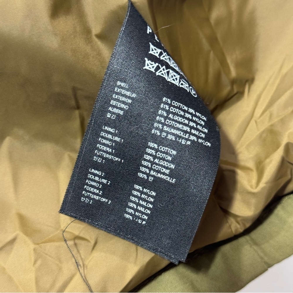 Madewell x Penfield • Kasson Flannel Lined Rain Field Cargo Jacket Olive Green S - Picture 15 of 16
